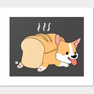 Corgi Loaf Posters and Art